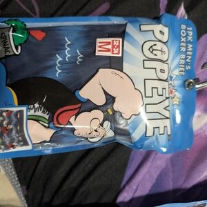 Uniqlo Popeye Men's Boxer Briefs - Blue